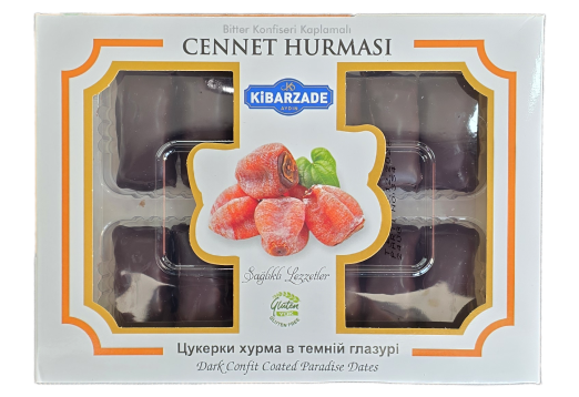 Цукерки Kibarzade Хурма в темній глазурі 240 г 