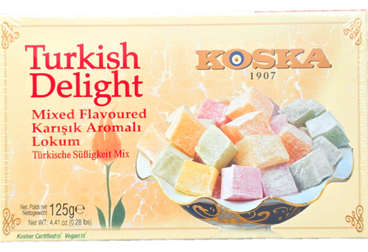 Рахат-лукум Koska фруктовий, упаковка 125г 
