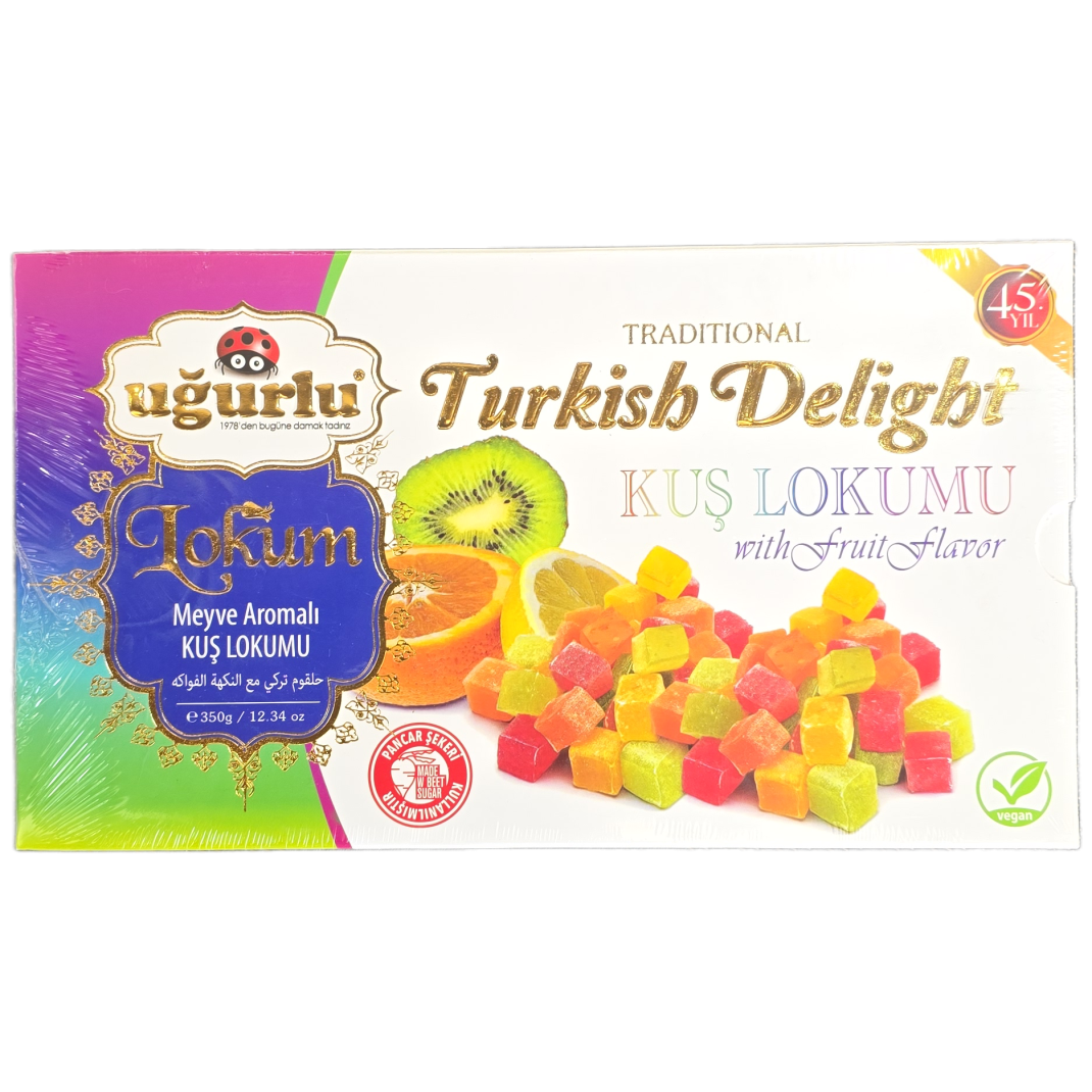 Лукум Ugurlu  фруктове асорті, 350 г