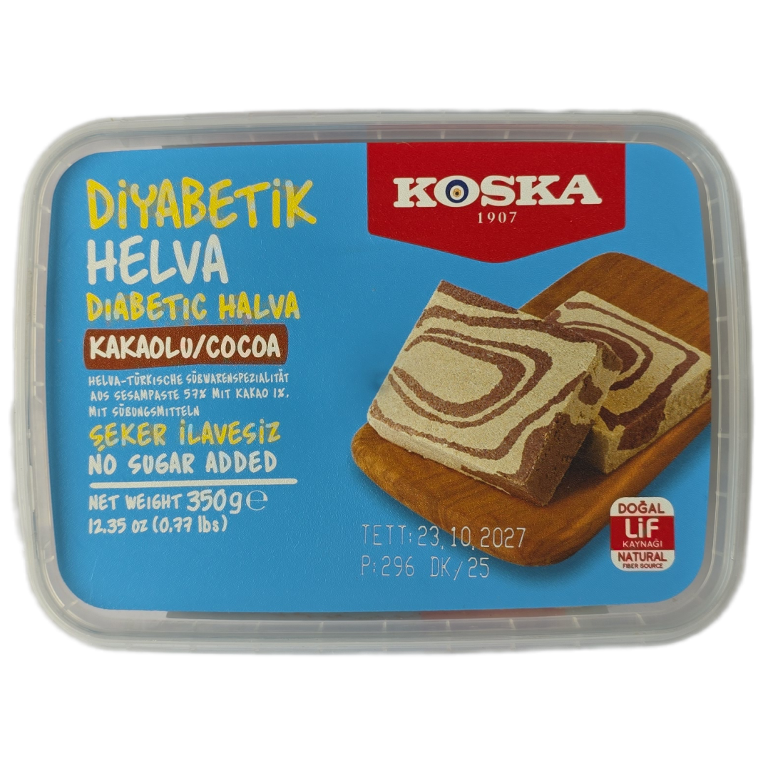 Халва Koska діабетична в асортименті  350г коробка