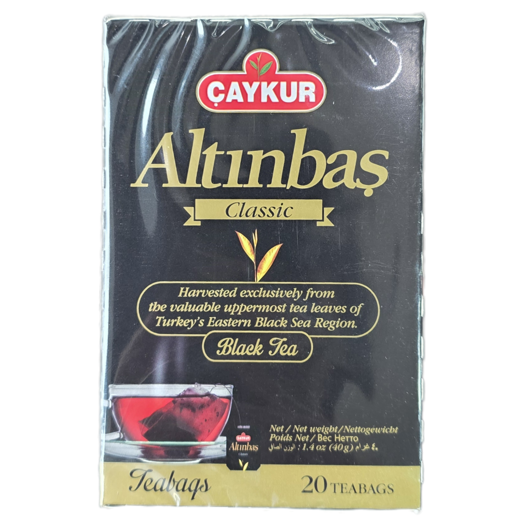 Чай Caykur Altinbas Klasik пакетований чорний  упаковка 40г