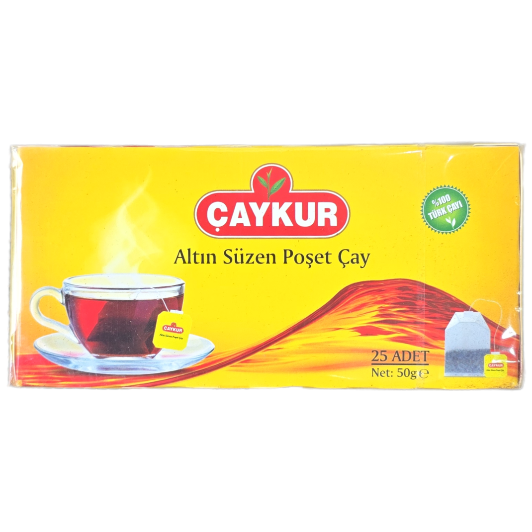Чай Caykur Altin пакетований чорний  упаковка 50г