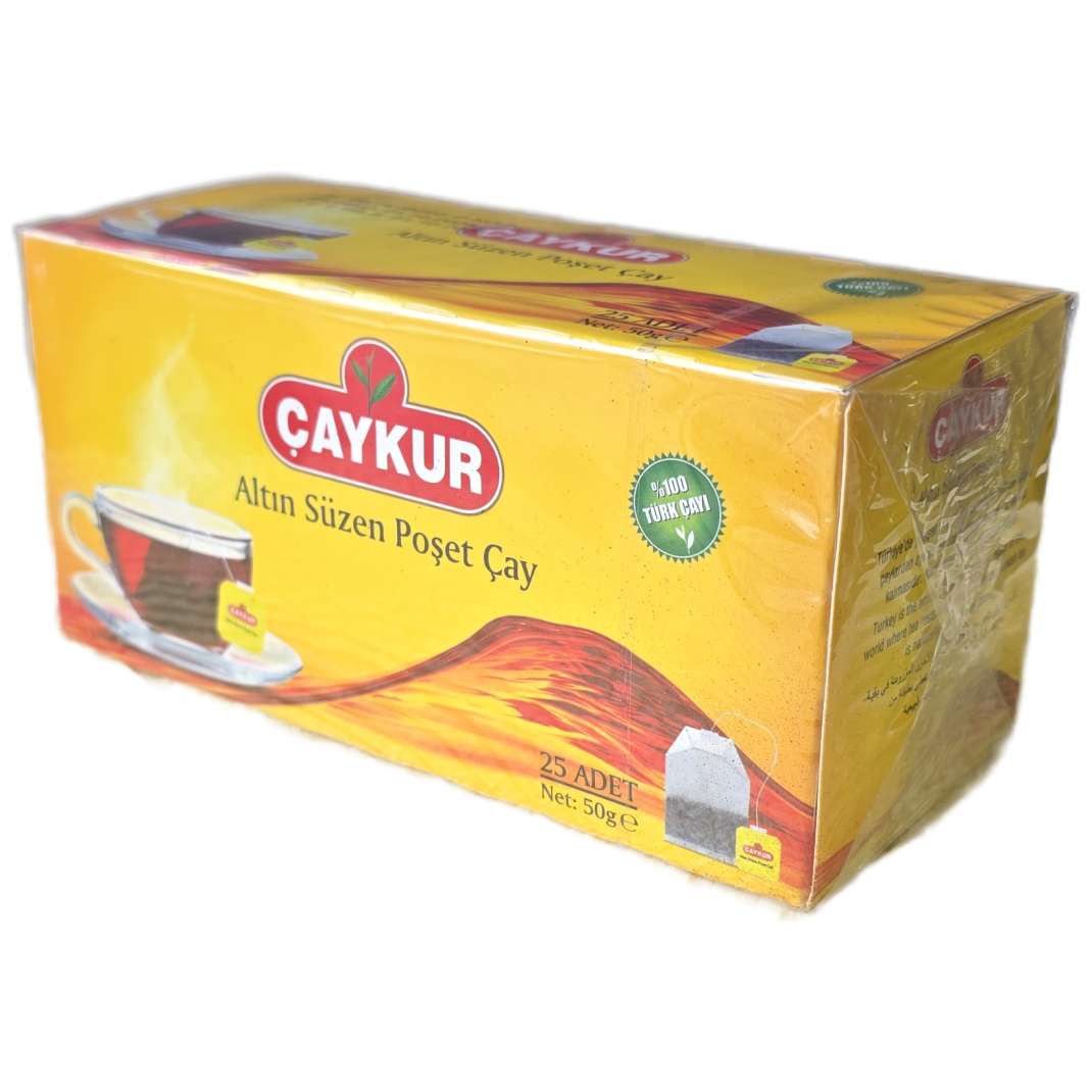 Чай Caykur Altin пакетований чорний  упаковка 50г