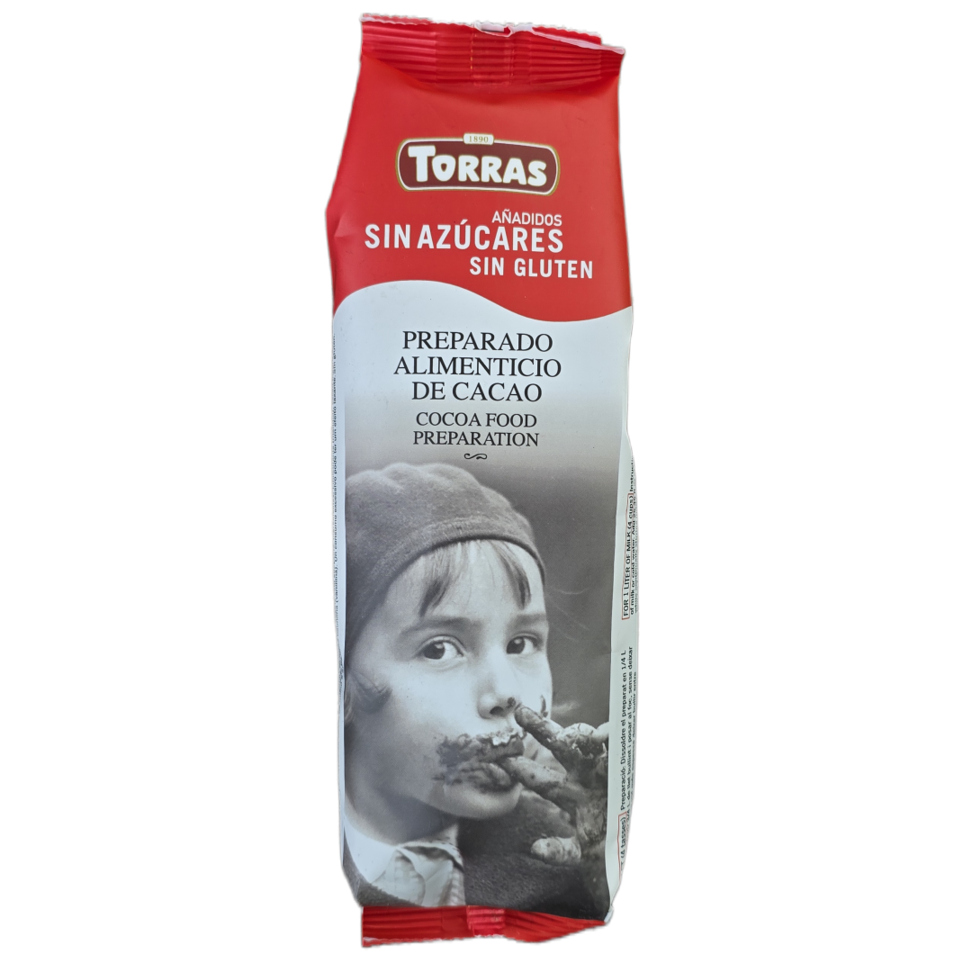 Какао Torras гарячий шоколад 180г Іспанія без цукру 