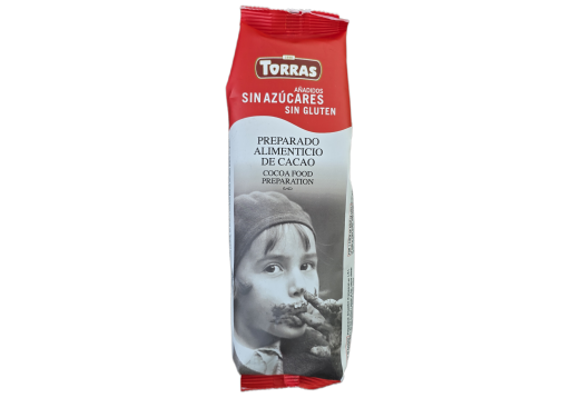 Какао Torras гарячий шоколад 180г Іспанія без цукру 