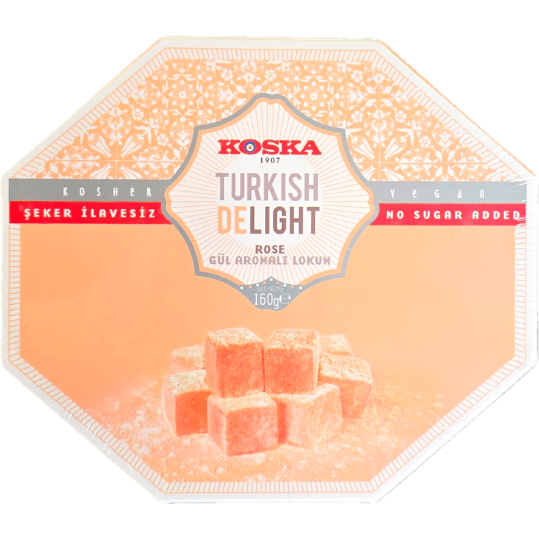 Рахат-лукум Koska діабетичний, троянда, упаковка 160г 
