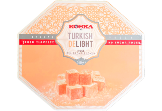 Рахат-лукум Koska діабетичний, троянда, упаковка 160г 