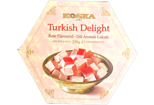 Рахат-лукум Koska трояндовий, упаковка 250 г 