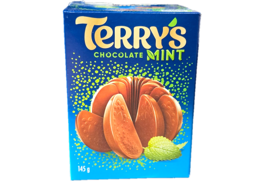 Шоколадний апельсин Terry's Chocolate Mint Milk з м'ятою 145г
