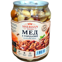 Мед з горіхами SHERHAN FOODS 300 г 