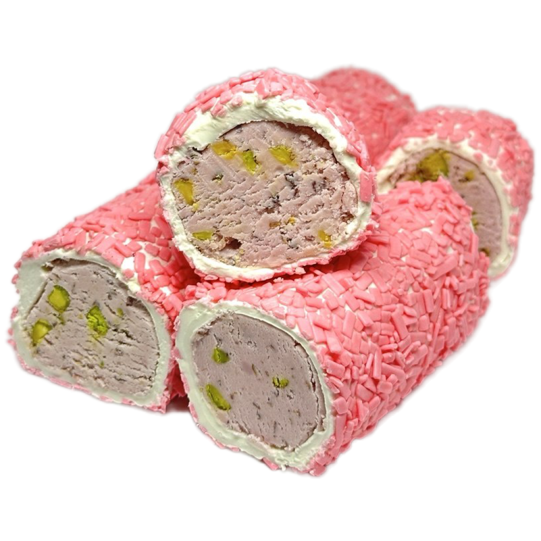 Рахат-лукум полуниця,фісташка  