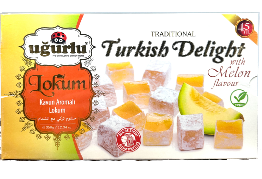 Лукум Ugurlu кубик асорті смаків 350г 