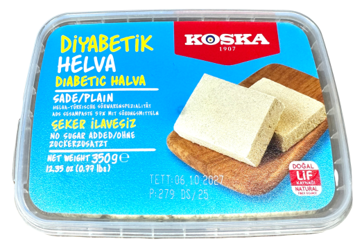 Халва Koska діабетична в асортименті  350г коробка