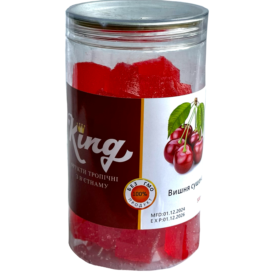 Мармелад  кубик вишня King 500 г