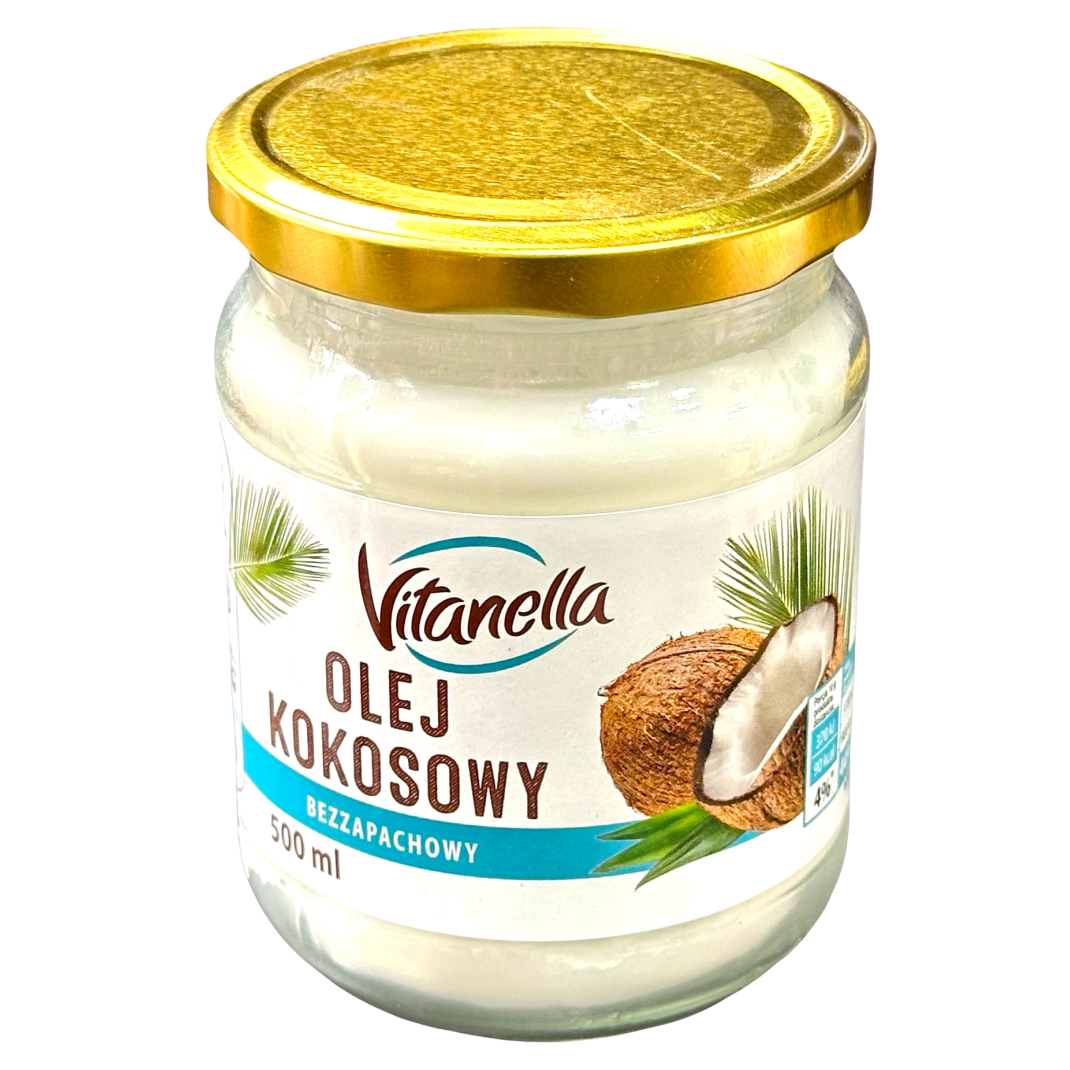 Масло кокосове «Vitanella” 500 мл 