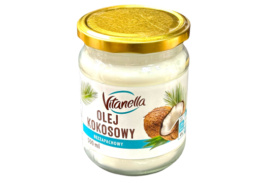 Масло кокосове «Vitanella” 500 мл 