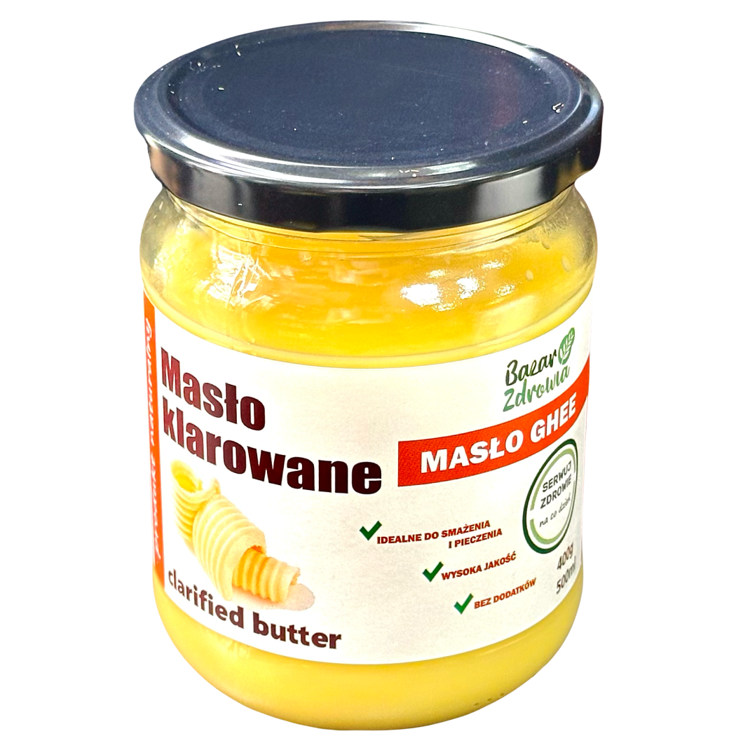 Топлене масло Гхі Bazar Zdorowia 500г банка