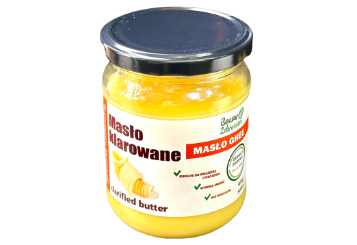 Топлене масло Гхі Bazar Zdorowia 500г банка