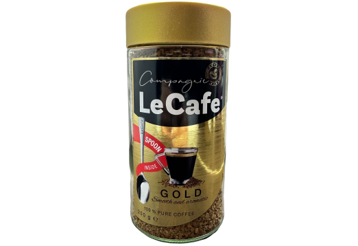 Кава розчинна Le Cafe Gold 200г скло, шт