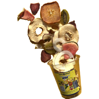 Фруктові чіпси  Cool Snack асорті смаків 100 г  в стаканчику