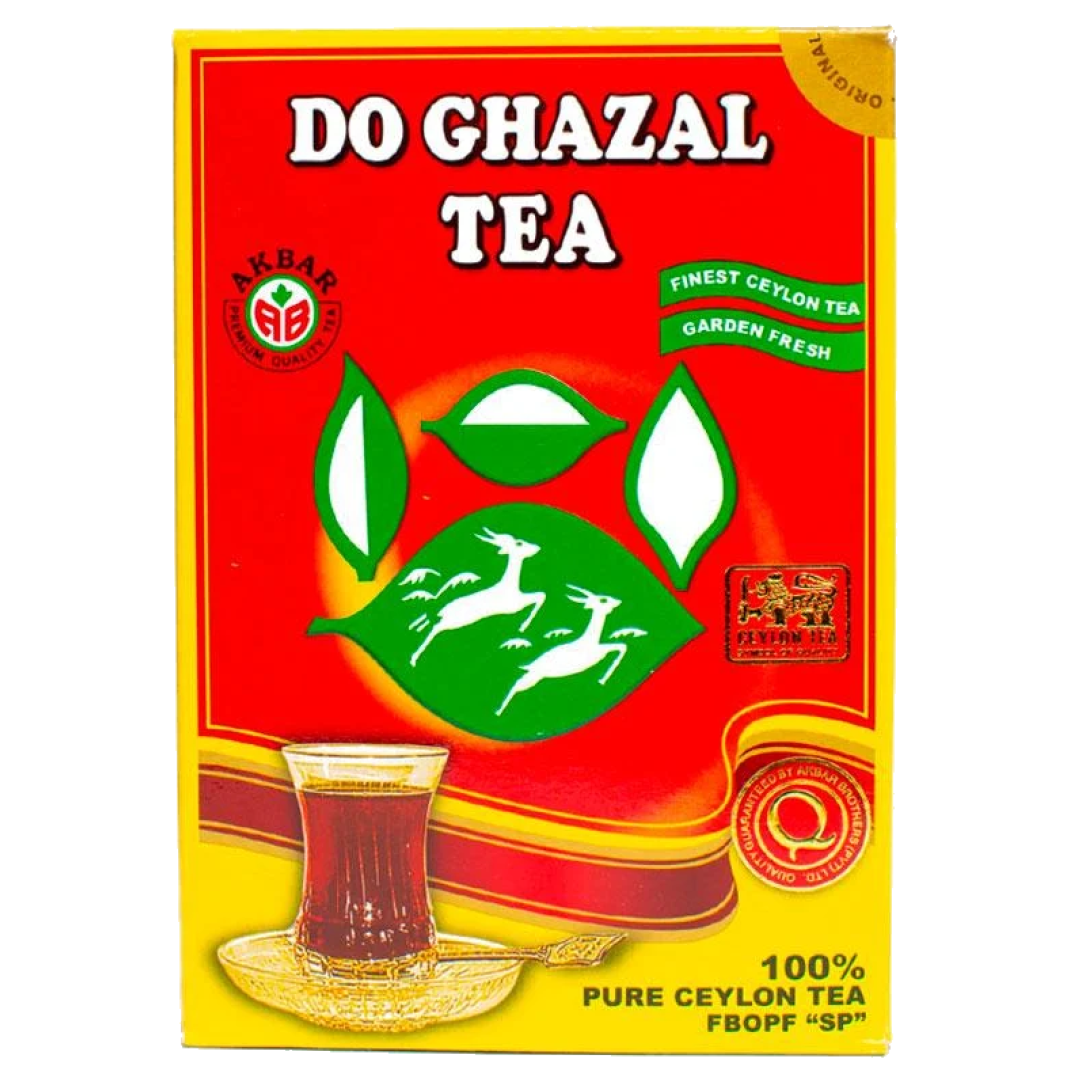 Чорний цейлонський чай Akbar Do Ghazal Tea Pure Ceylon 500г упаковка