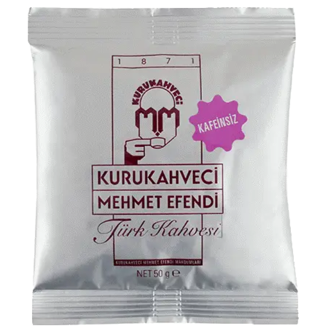 Турецька кава без кофеїну 50 грам Mehmet Efendi