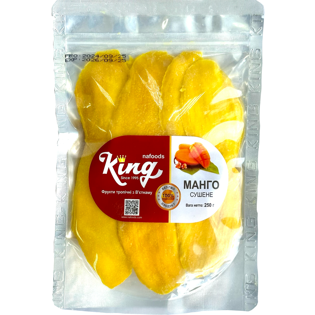 Манго сушене  King 250 г