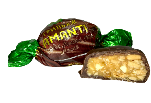 Цукерки Аманті грильяж