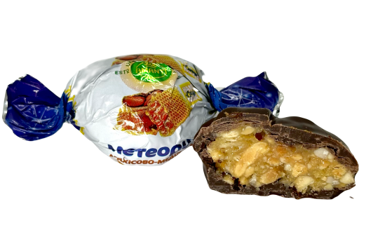 Цукерки Аманті Грильяж Метеорит Арахісо-Медовий 