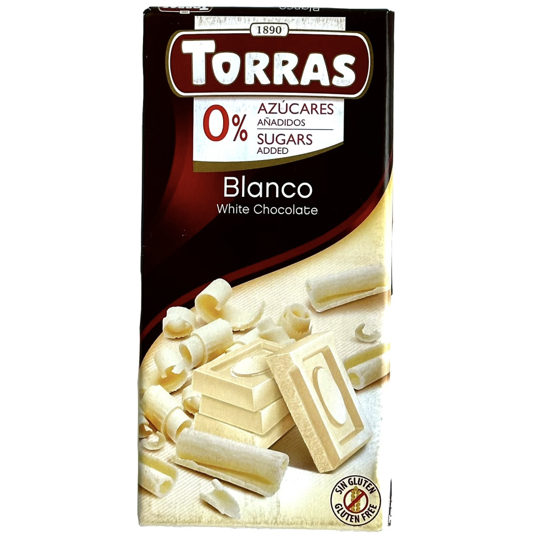 Шоколад білий Torras 