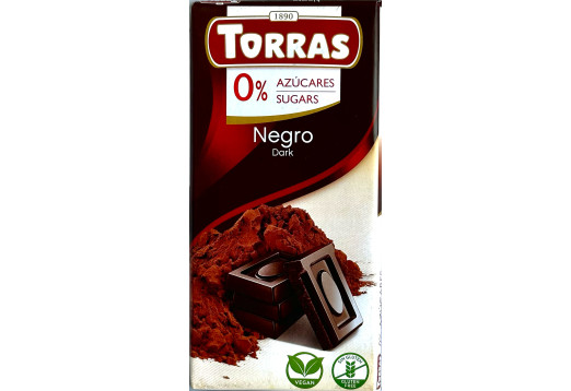 Шоколад чорний Torras 