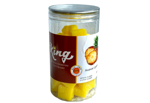Мармелад кубик ананас King 500 г 