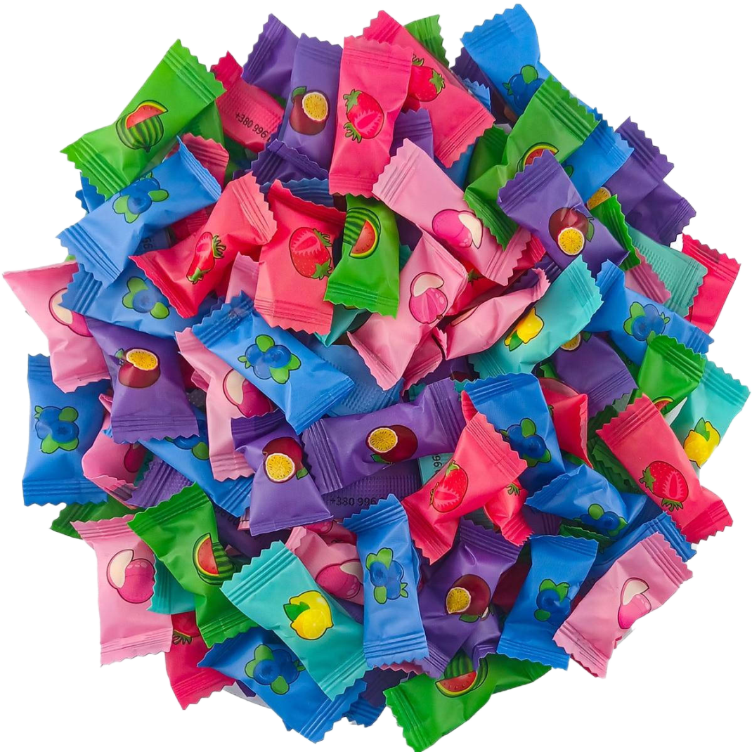 Льодяники Vitamin Fruit Candy з вітаміном С асорті смаків 
