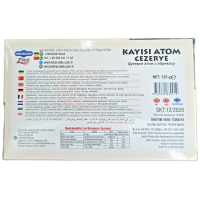 Цукерки атом Kibarzade інжир, фінік, хурма коробка 125г 